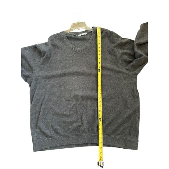 Cutter & Buck Charcoal Grey V-Neck Pullover Sweater Men’s Shirt Size XXL - Picture 5 of 9